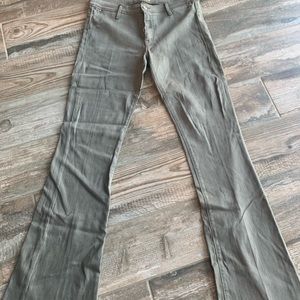 Mother Jeans. The Curfew. Size 30. Khaki. Bootcut.